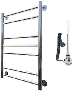 Электрический полотенцесушитель Тругор Аспект 3 80x50см хром Аспект3/элТЭН8050